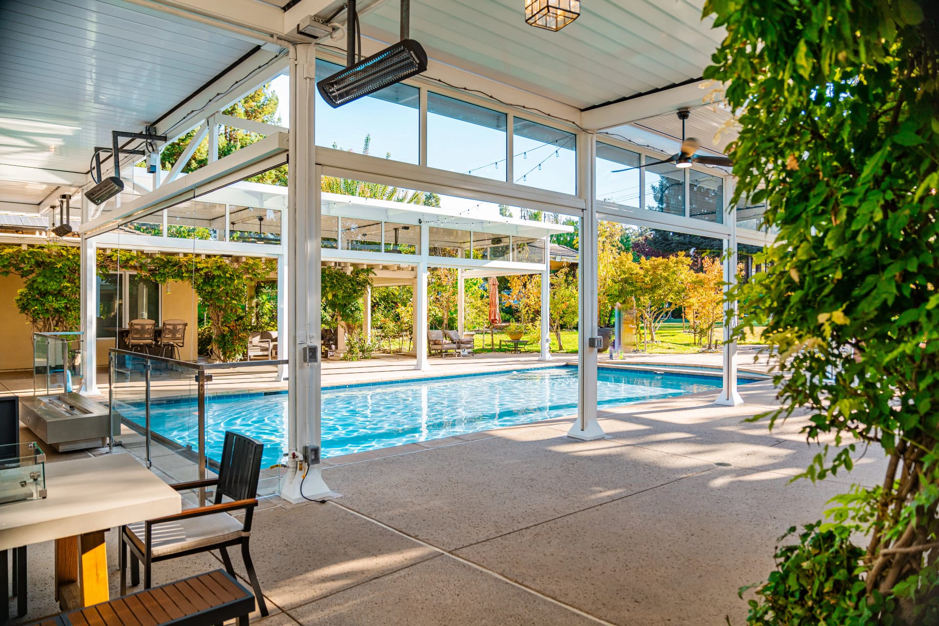 Speakers, Heaters, Fans, Custom Lights & Mist System