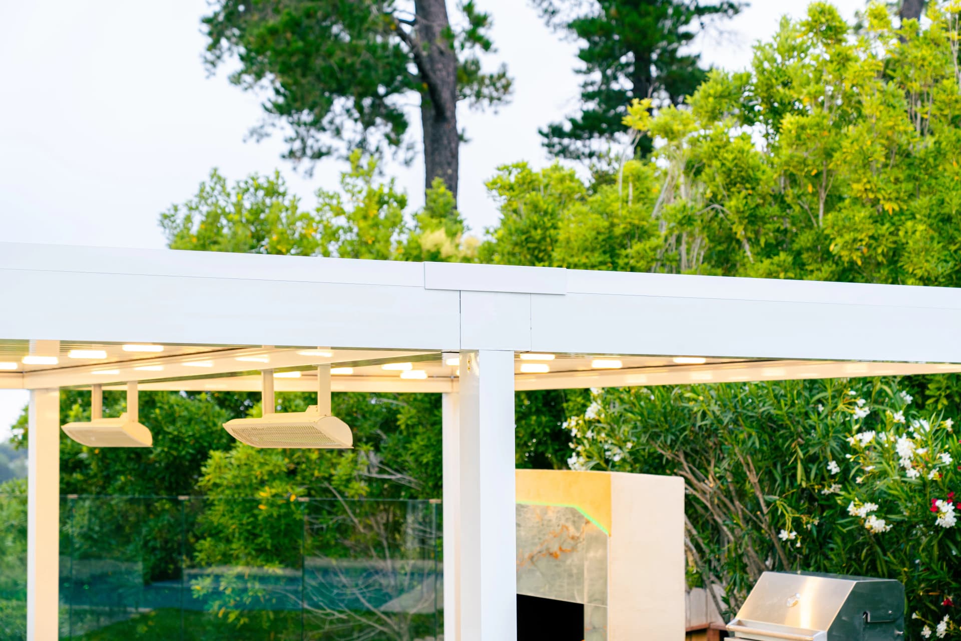 Integrated LED & Electric Heater